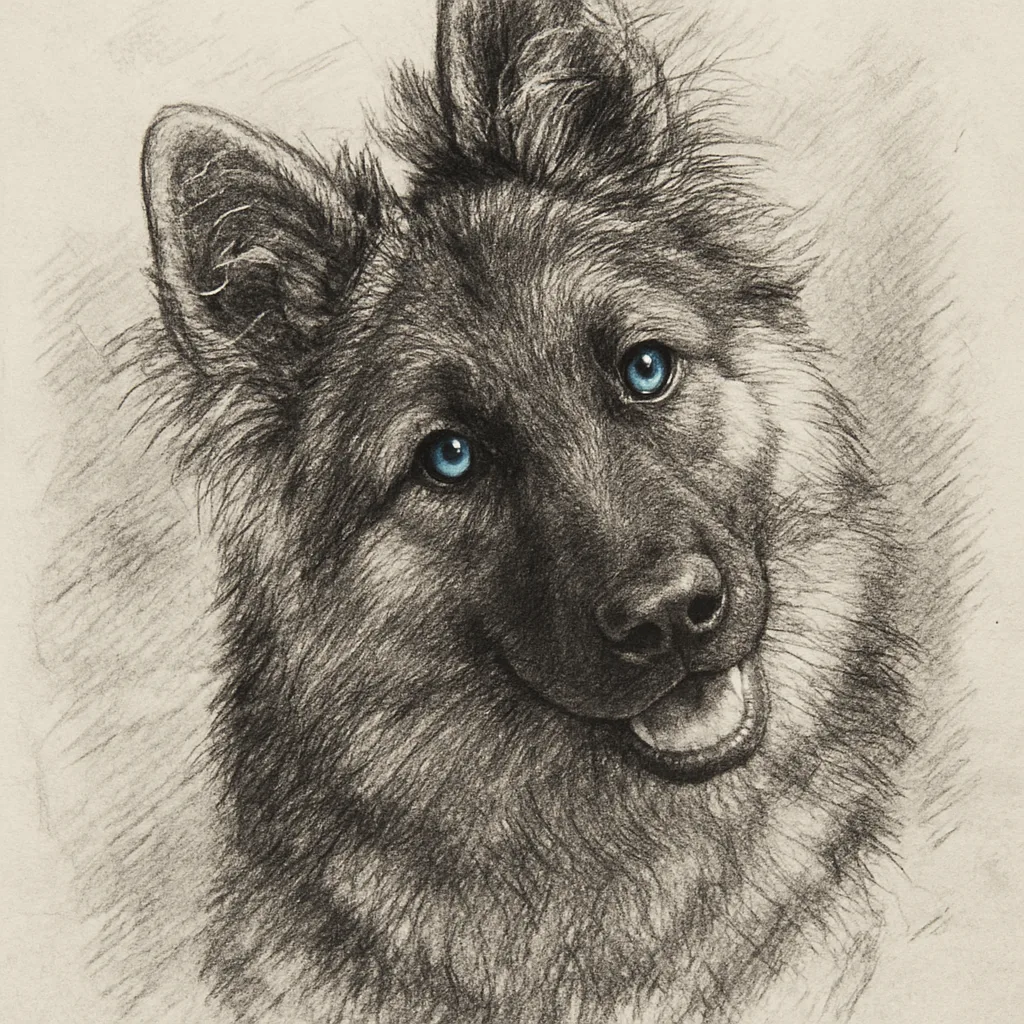 Pet portrait result