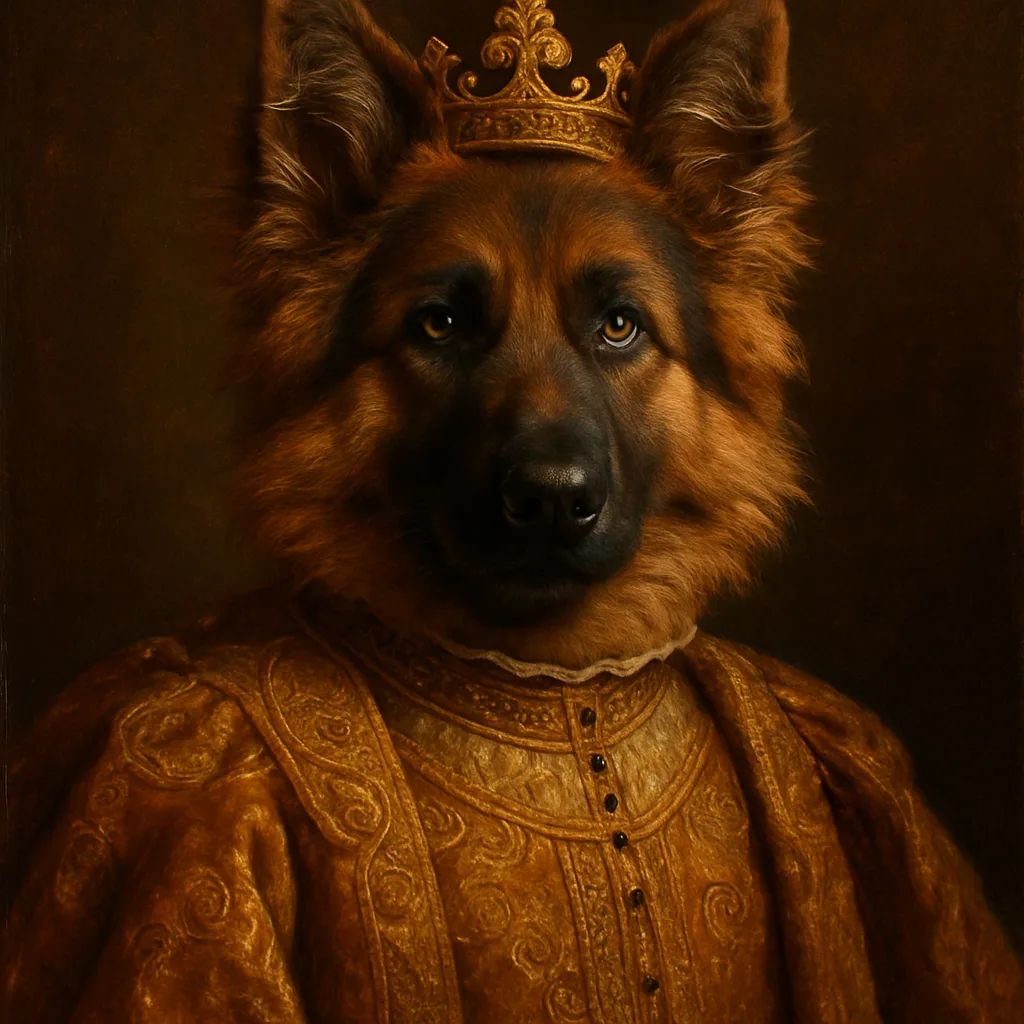 Pet portrait result