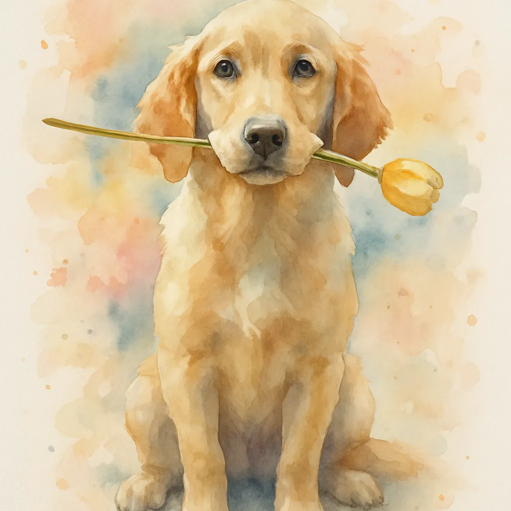 Pet portrait result